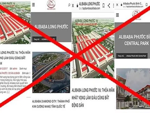 Nhiều công ty hoạt động chui nghi có liên quan đến địa ốc Alibaba tại Đồng Nai
