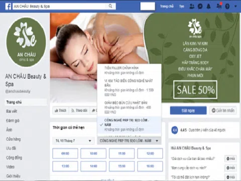 Bất chấp luật pháp, An Châu Beauty & Spa tiếp diễn sai phạm