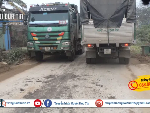 Hưng Yên: Người dân khổ vì xe quá khổ gây ô nhiễm môi trường