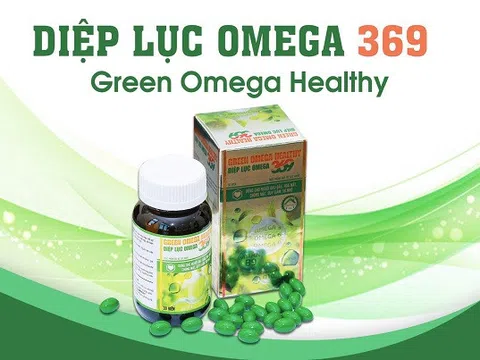 Diệp lục Omega 369 - Siêu phẩm hoàn hảo giúp tăng cường thị lực, tăng cường trí nhớ