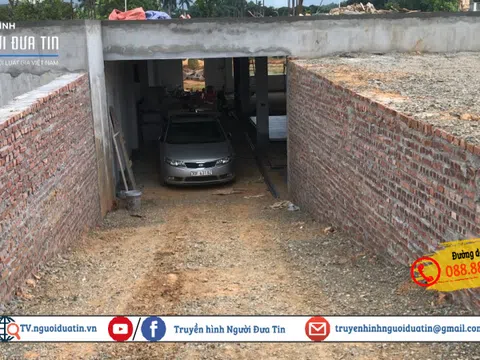 Ba Vì, Hà Nội: Tầng hầm 'chui' trên đất nông nghiệp