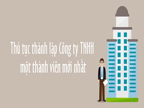 Quy trình thành lập công ty TNHH 1 thành viên