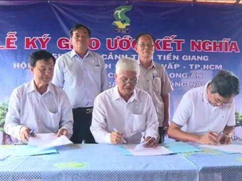 Hội Sinh vật cảnh tỉnh ký kết giao ước kết nghĩa