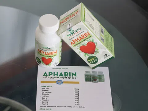 Khám phá quy trình sản xuất đạt chuẩn quốc tế của viên uống cao huyết áp APHARIN