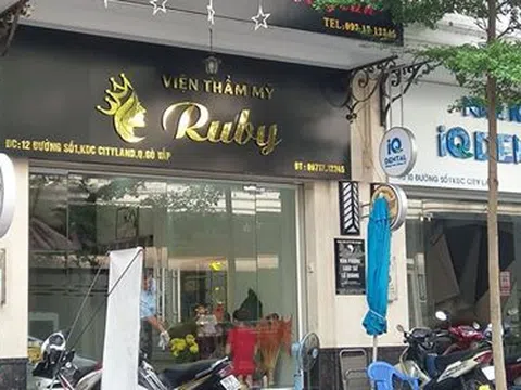 Làm đẹp tại Thẩm mỹ viện Ruby: May nhờ, rủi chịu