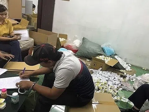 Triệt phá đường dây sản xuất thuốc giả quy mô lớn