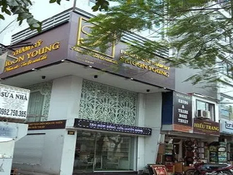 Thẩm mỹ viện Saigon Young bị xử phạt do hoạt động sai giấy phép