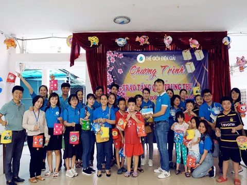 Thế Giới Điện Giải mang Trung thu ấm áp đến với các trẻ em khuyết tật