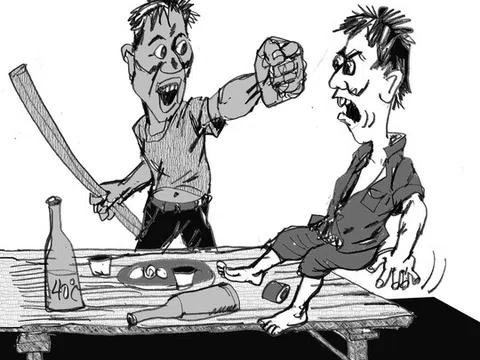Án mạng bên bàn nhậu và lời cảnh tỉnh