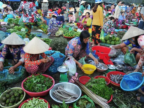 Nơi "độc nhất" miền Tây: Chợ "chồm hổm" chỉ bán thứ của nhà trồng được