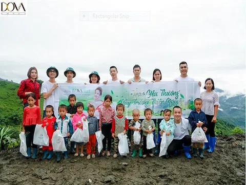 Tập Đoàn Dova chính thức khởi công xây dựng trường học tình thương Bó Khiếu