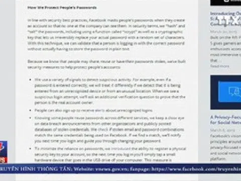 Tiếp tục lộ thông tin của 540 triệu tài khoản người dùng Facebook