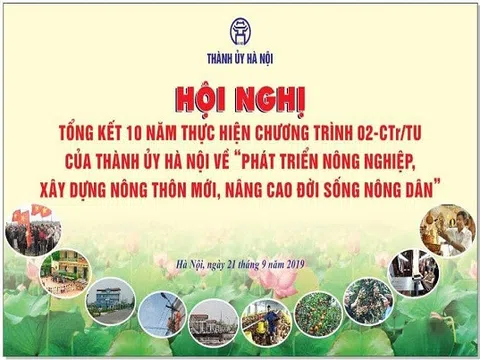Sinh Vật Cảnh với Tổng kết 10 năm xây dựng Nông thôn mới