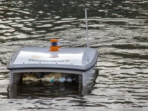 Cá mập ăn rác: Thiết bị công nghệ bảo vệ môi trường thông minh