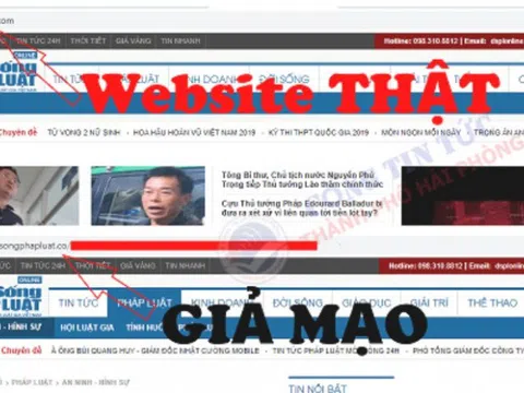 Hải Phòng: Phát hiện tin tức giả mạo 03 cơ quan báo chí uy tín