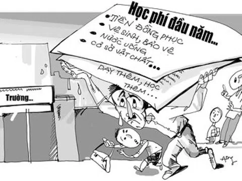 Tiền xã hội hóa, tài trợ giáo dục chính là lạm thu mới