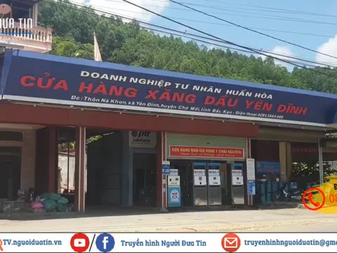Cửa hàng xăng dầu Vân Trì 'treo đầu dê, bán thịt chó'?