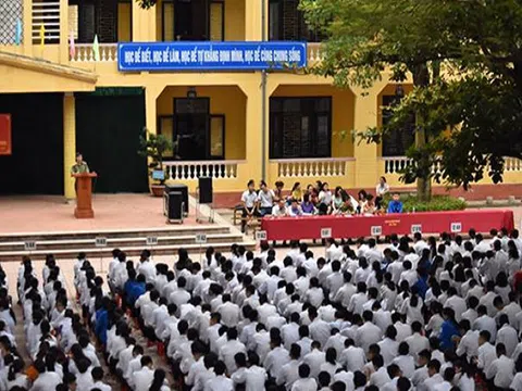 Trường THPT Thái Thuận- Bắc Giang: Xây dựng môi trường học đường an toàn, thân thiện