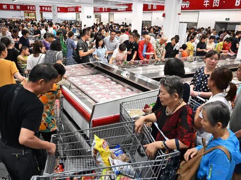 Lợn đột biến khổng lồ 700kg, giải cứu khủng hoảng Trung Quốc