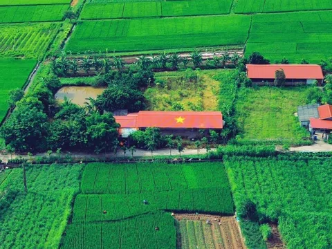 Độc đáo trào lưu: “Mỗi mái nhà là một lá cờ Tổ quốc”