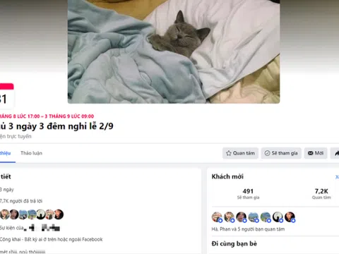 Trào lưu 'ngủ 3 ngày 3 đêm dịp nghỉ lễ 2/9' khiến dân mạng phát sốt