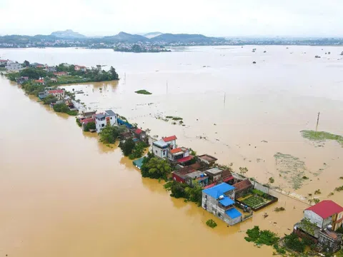 Lũ sông Cầu cao nhất trong gần 40 năm, 9.000 người dân Bắc Giang bị cô lập