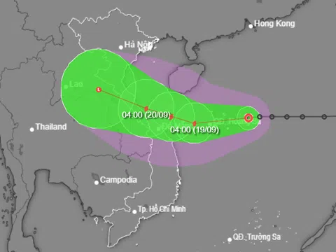 Dự báo thời tiết 18/9/2024: Hà Tĩnh đến Quảng Ngãi hứng mưa rất to