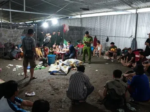 Hậu Giang: Triệt xóa điểm cờ bạc quy mô, tạm giữ hình sự 16 đối tượng