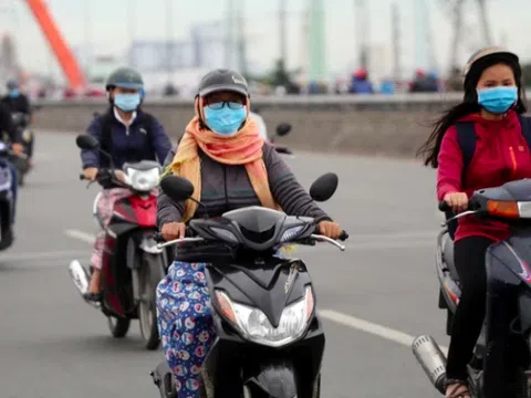 Không khí lạnh khiến miền Bắc rét sâu, miền Trung giảm mưa