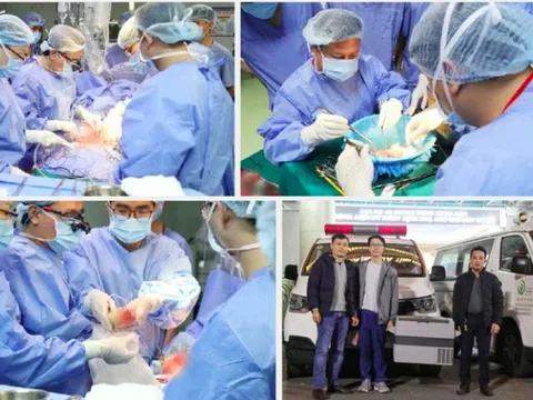 Hơn 60 thầy thuốc cúi đầu tri ân chàng trai 18 tuổi chết não hiến tạng cứu người