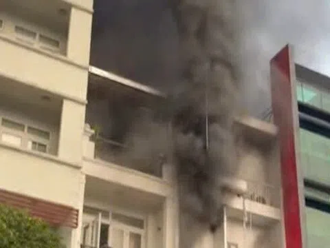 TP Hồ Chí Minh: Cháy khu nhà trọ 4 tầng, 2 người tử vong
