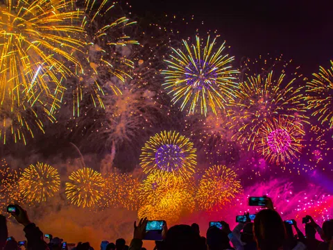 Điểm bắn pháo hoa tại Hà Nội và các địa phương Tết Dương lịch