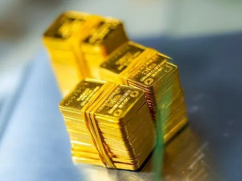 Giá vàng giảm sáng đầu tuần