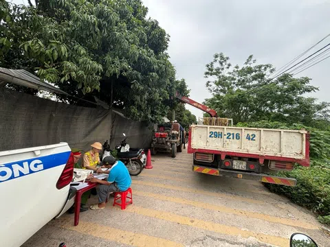 Hà Nội: Công an huyện Quốc Oai quyết liệt xử phạt xe tự chế