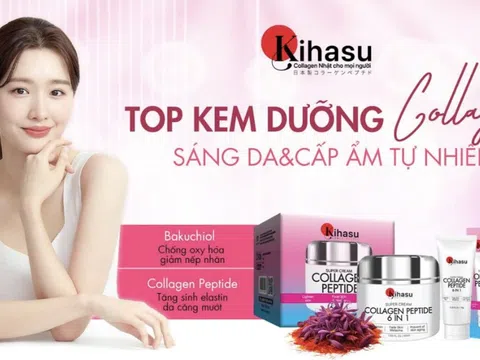 Top kem dưỡng collagen sáng da & cấp ẩm tự nhiên