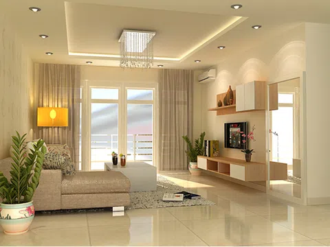 Bí quyết bố trí đèn led âm trần phòng khách chuẩn chuyên gia