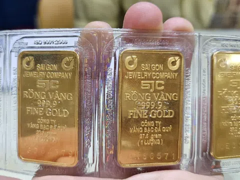 Sáng 26-12: Giá vàng miếng SJC, vàng nhẫn 99,99 tăng trở lại
