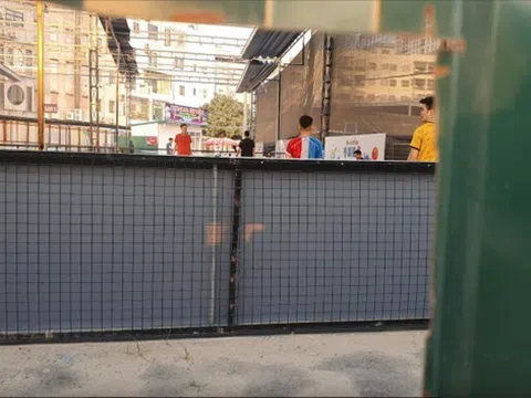 Phường Mỹ Đình 1, quận Nam Từ Liêm: Sân tháo dỡ biển “đối phó” bên trong người chơi Pickleball bình thường