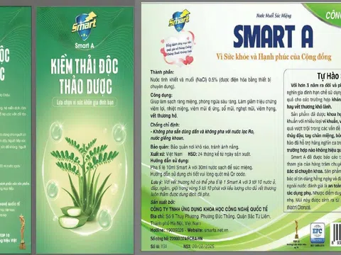 Quảng cáo nước kiềm Smart A như “thần dược”