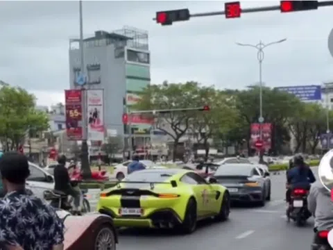 Xác minh, xử lý dàn siêu xe ngang nhiên vượt đèn đỏ ở Đà Nẵng