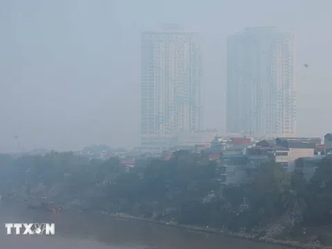 Tình hình không khí sáng 8/4: Hà Nội ở mức không lành mạnh