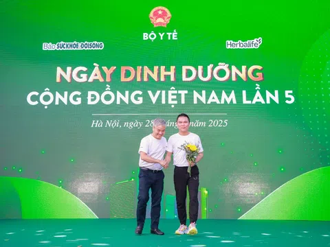 Herbalife Việt Nam đồng hành cùng Báo Sức khỏe & Đời sống tổ chức “Ngày Dinh Dưỡng Cộng Đồng Việt Nam” lần 5 tại Hà Nội để khuyến khích lối sống lành mạnh