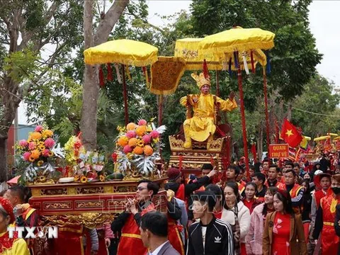 Nét đẹp văn hóa Lễ hội đền Sái tại Hà Nội dịp đầu Xuân
