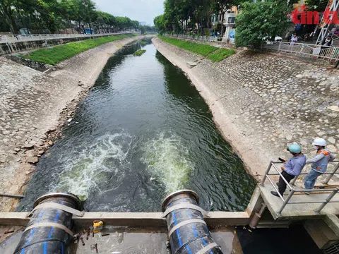 Hà Nội 'hồi sinh' bốn dòng sông nội đô