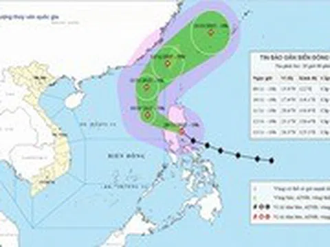 Tin tức dự báo thời tiết hôm nay (10/11): Bão Phượng Hoàng di chuyển vào biển Đông