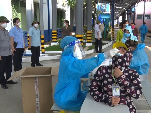 Thanh Hóa: Ghi nhận 32 ca nhiễm SARS- COV- 2 mới trong ngày, thực hiện tets kháng nguyên trên diện rộng