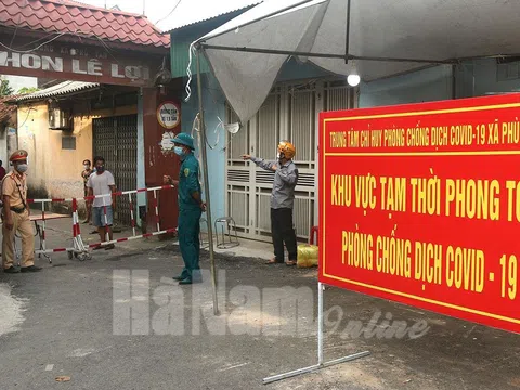 Hà Nam: Phát hiện chùm Covid-19 liên quan đến F0 tại xã Phù Vân