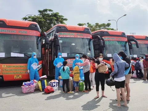 Đồng Nai: Hỗ trợ công nhân về quê để phòng dịch an toàn