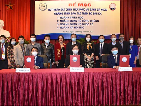 Bế mạc đợt khảo sát chính thức phục vụ đánh giá ngoài 4 chương trình đào tạo trình độ đại học