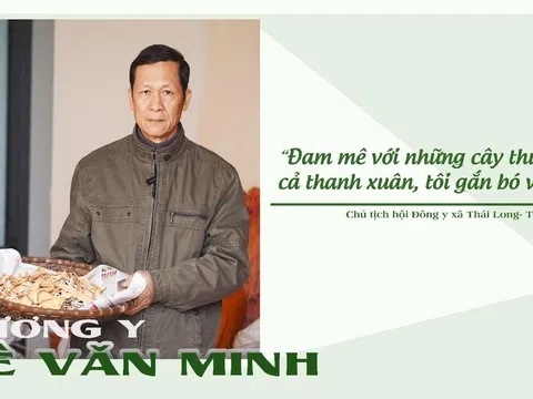 Lương y Lê Văn Minh: Thích ở ẩn nghiên cứu phương thuốc chữa bệnh cứu người